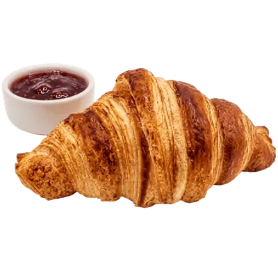 Croissant com Geléia